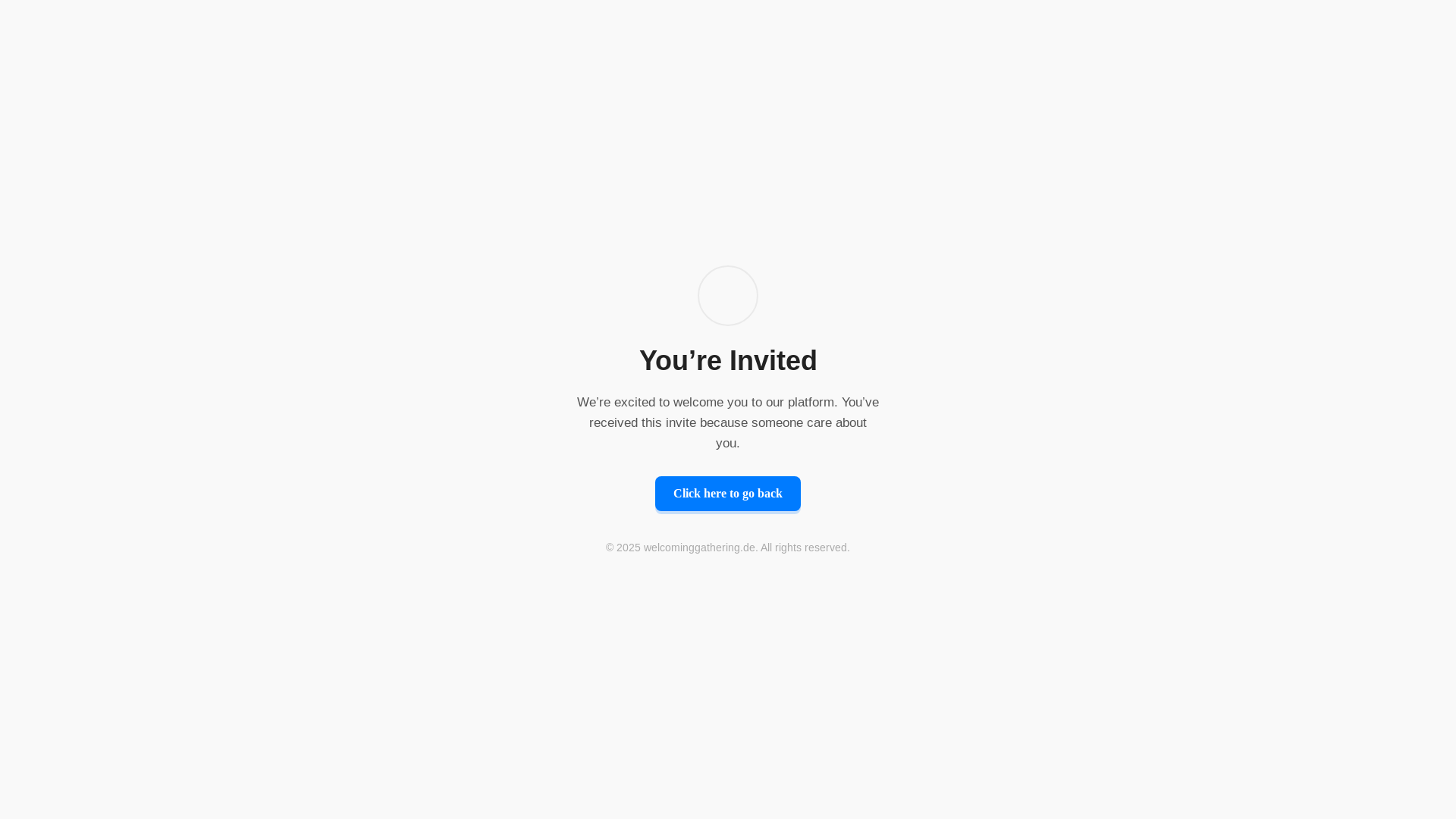 website screenshot of https://welcominggathering.de/