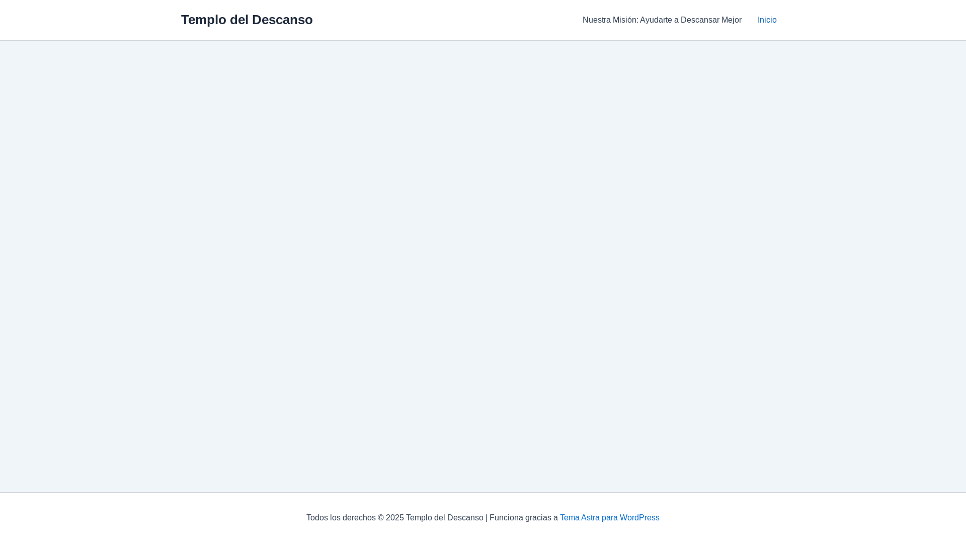 website screenshot of https://templodeldescanso.es/