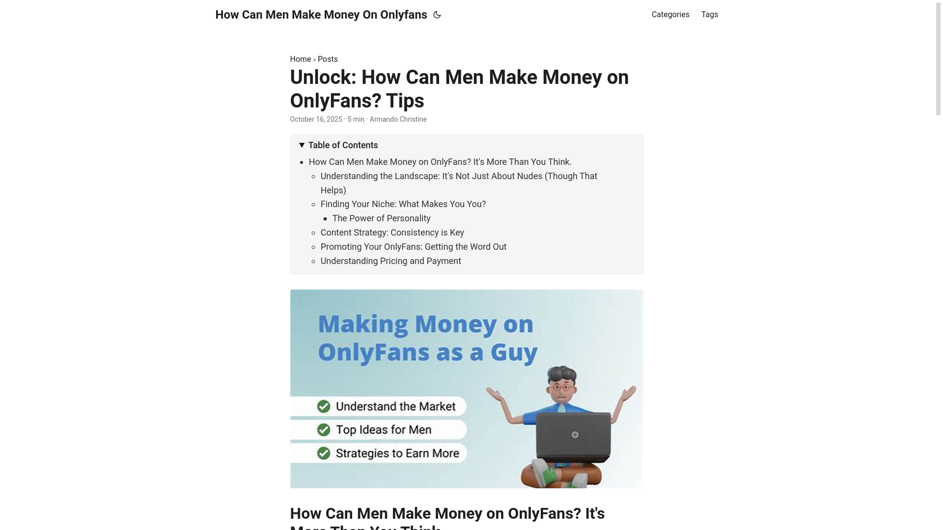 website screenshot of https://how-can-men-make-money-on-onlyfans.pages.dev/