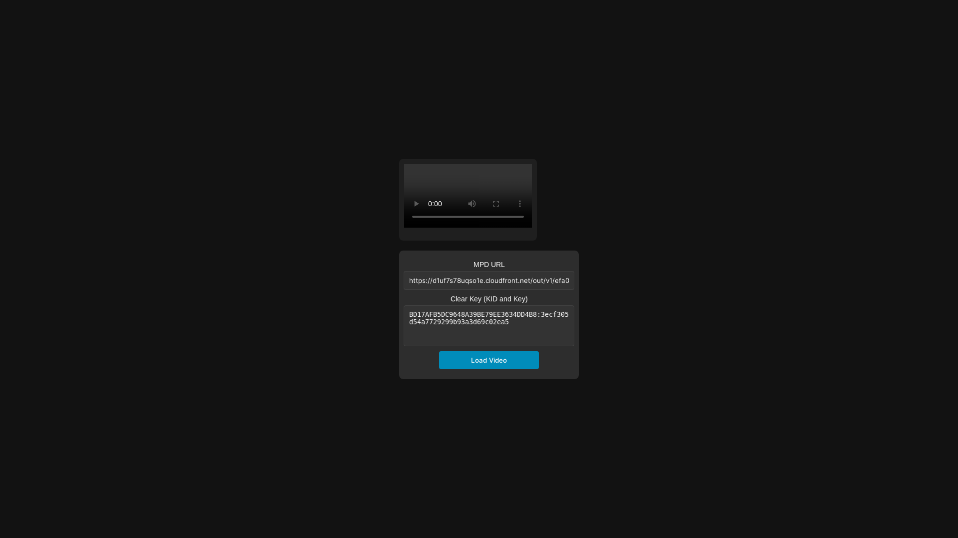 website screenshot of https://testmpd.pages.dev/