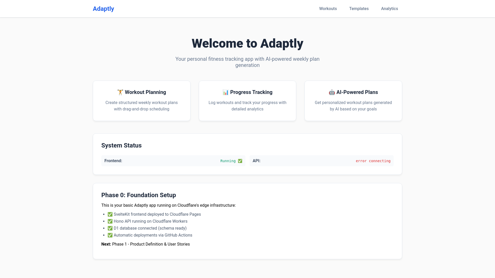 website screenshot of https://adaptly-web.pages.dev/