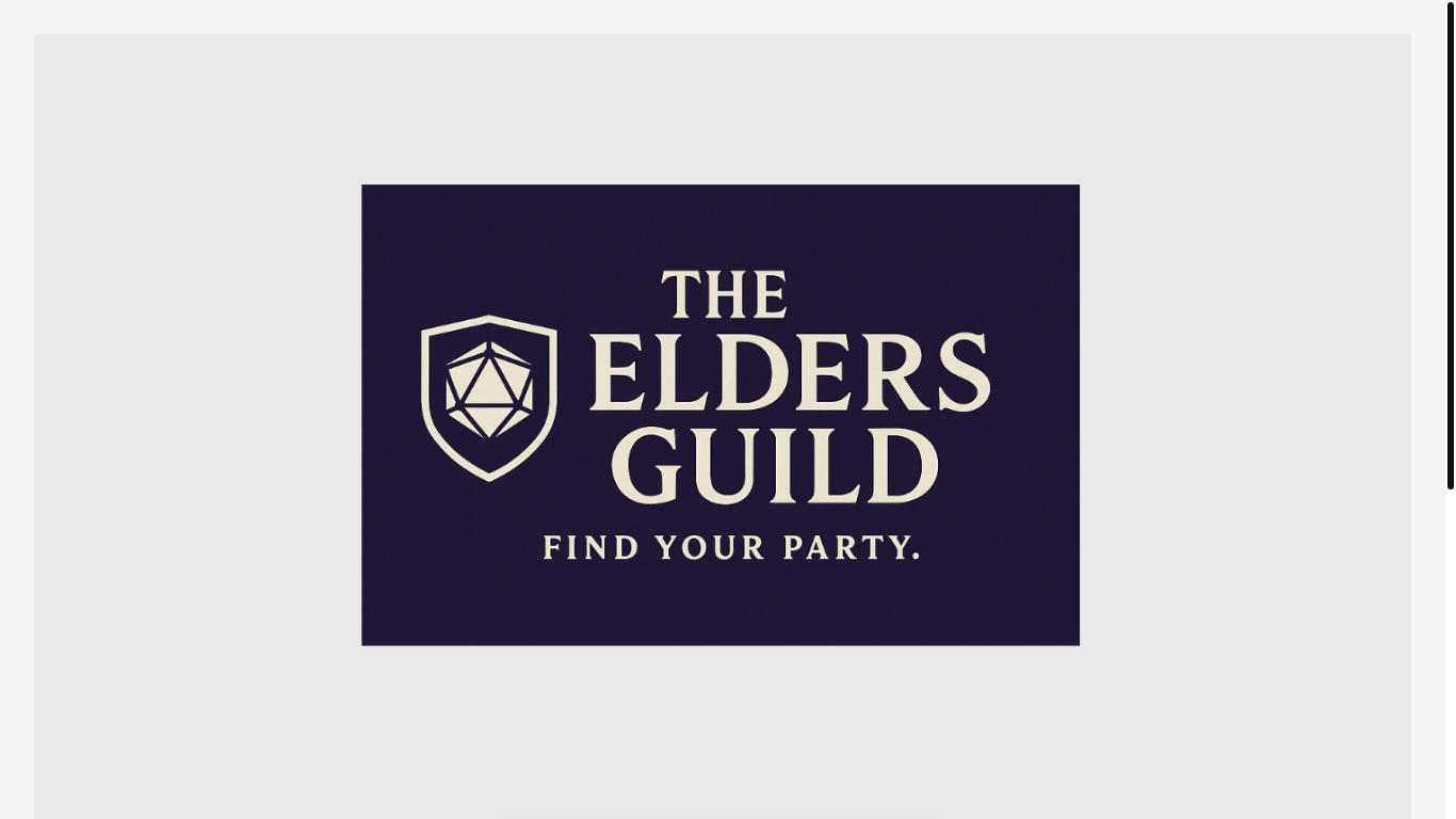 website screenshot of https://theeldersguild.com/