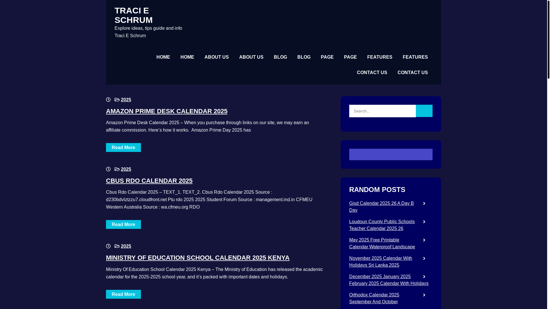 website screenshot of https://tracieschrums.pages.dev/