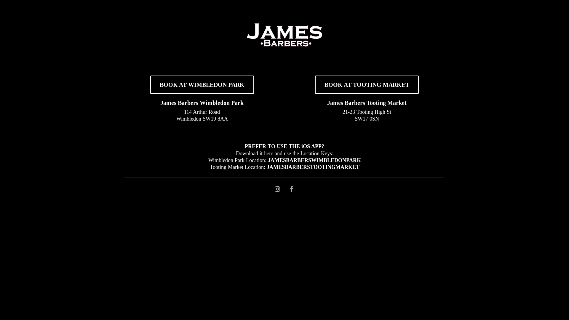 website screenshot of https://jamesbarbers-4jd.pages.dev/
