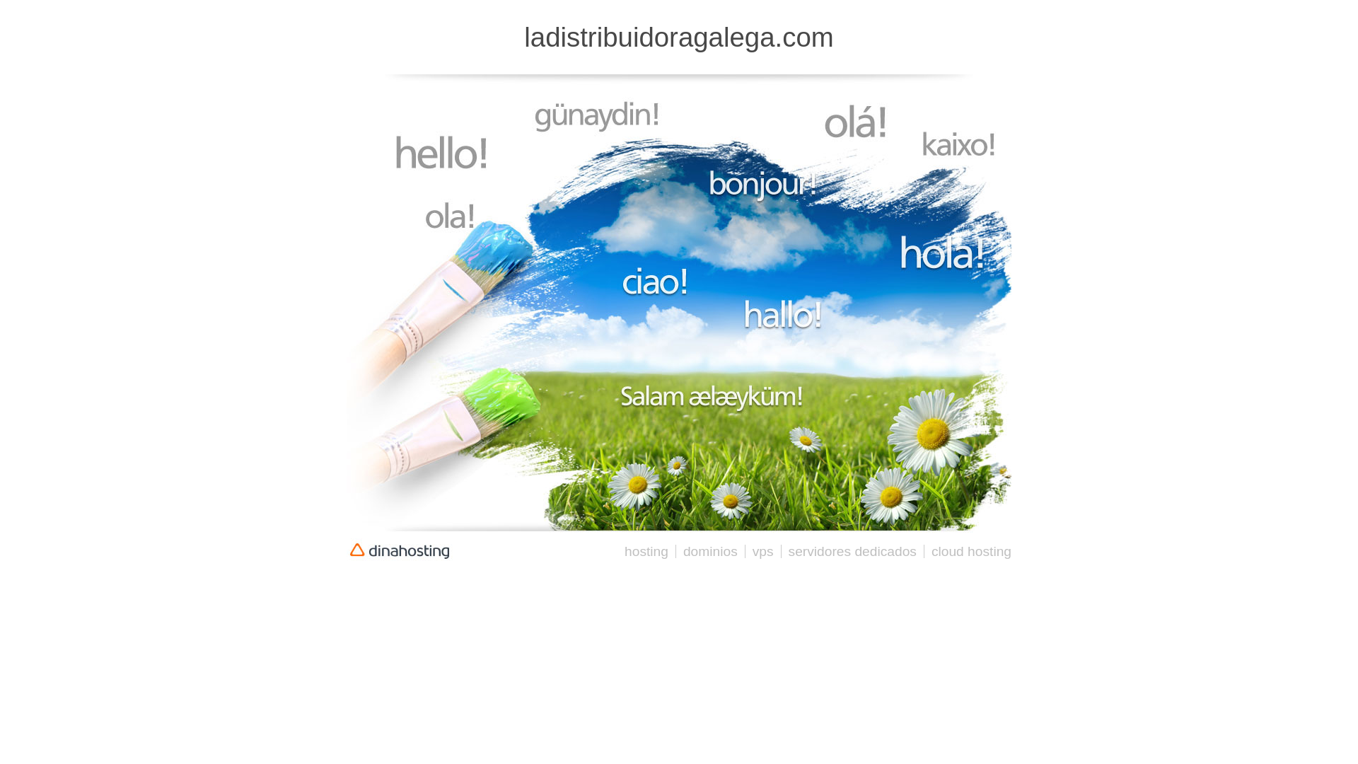 website screenshot of https://ladistribuidoragalega.com/