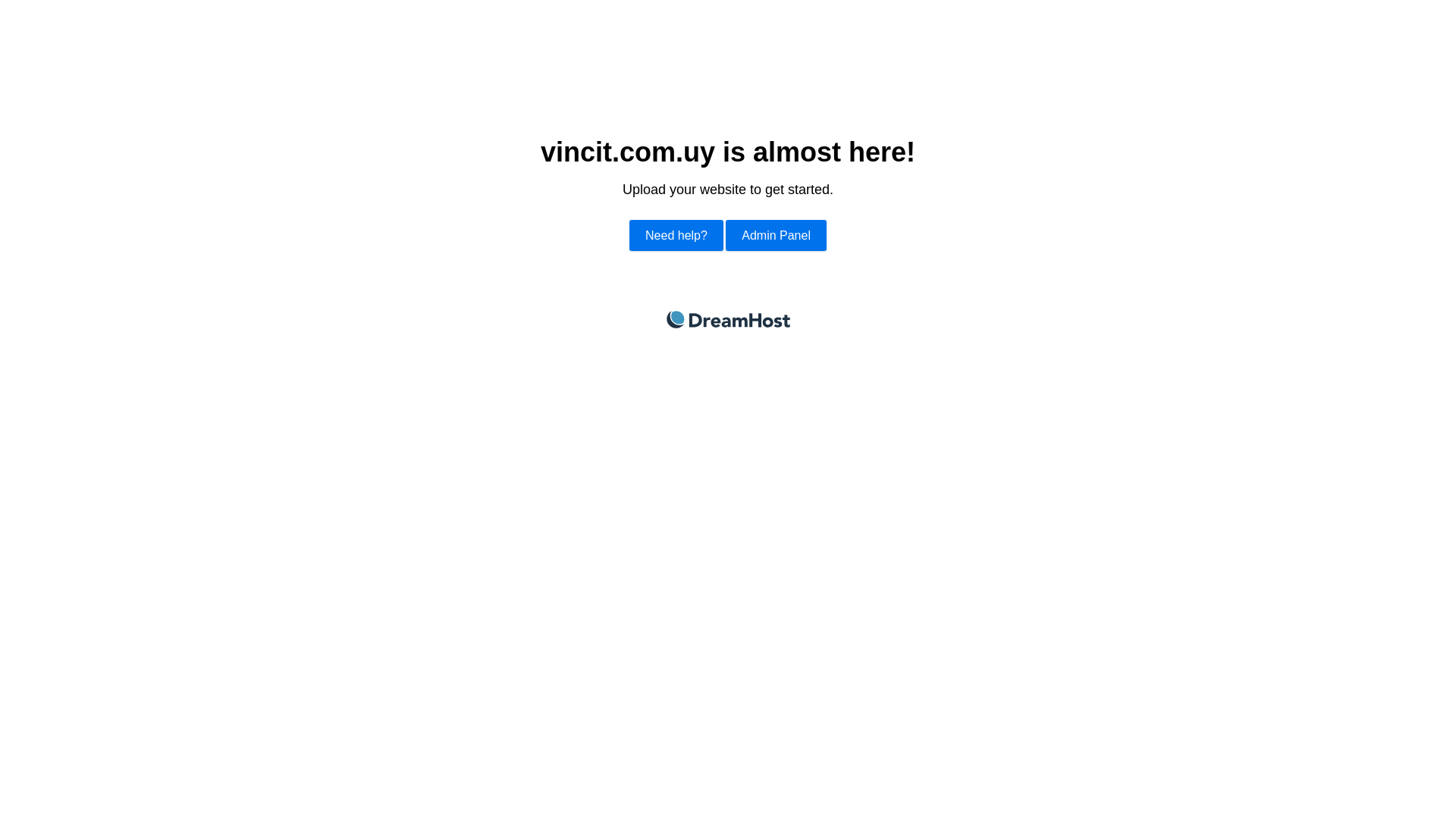 website screenshot of https://vincit.com.uy/