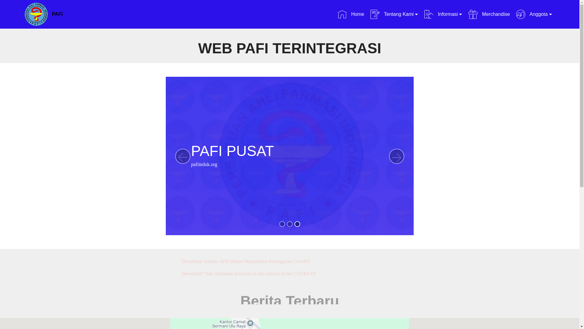 website screenshot of https://pafi-bermaniuluraya-org.pages.dev/
