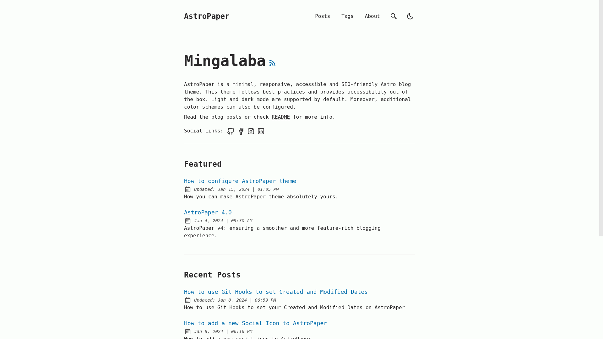 website screenshot of https://astro-blog-cnp.pages.dev/