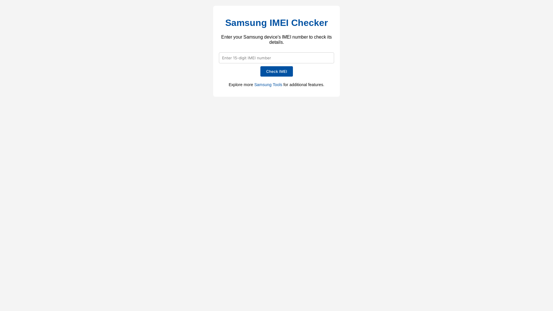 website screenshot of https://samsungimeichecker.pages.dev/