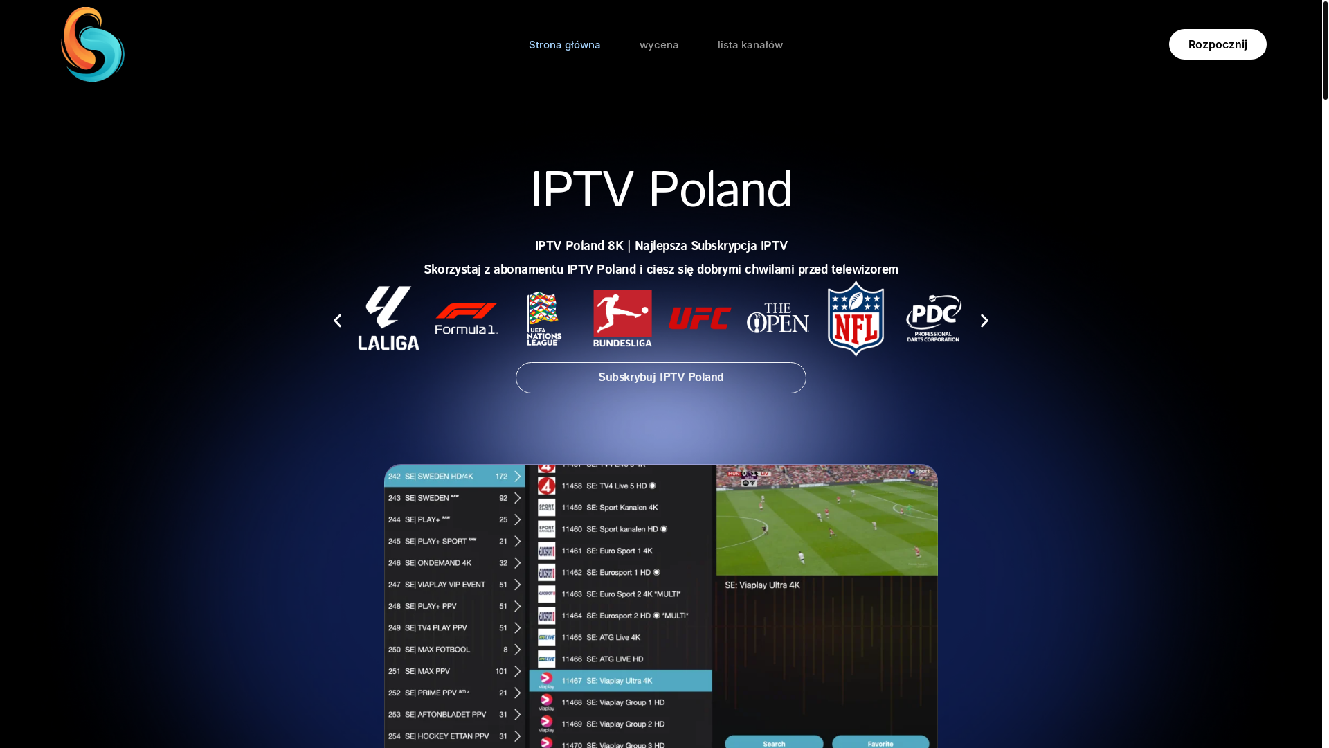 website screenshot of https://uvelov.se/