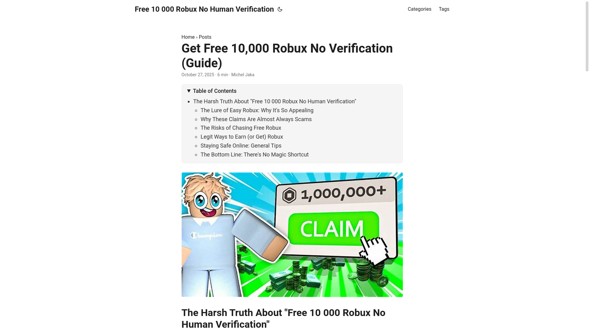 website screenshot of https://free-10-000-robux-no-human-verification.pages.dev/