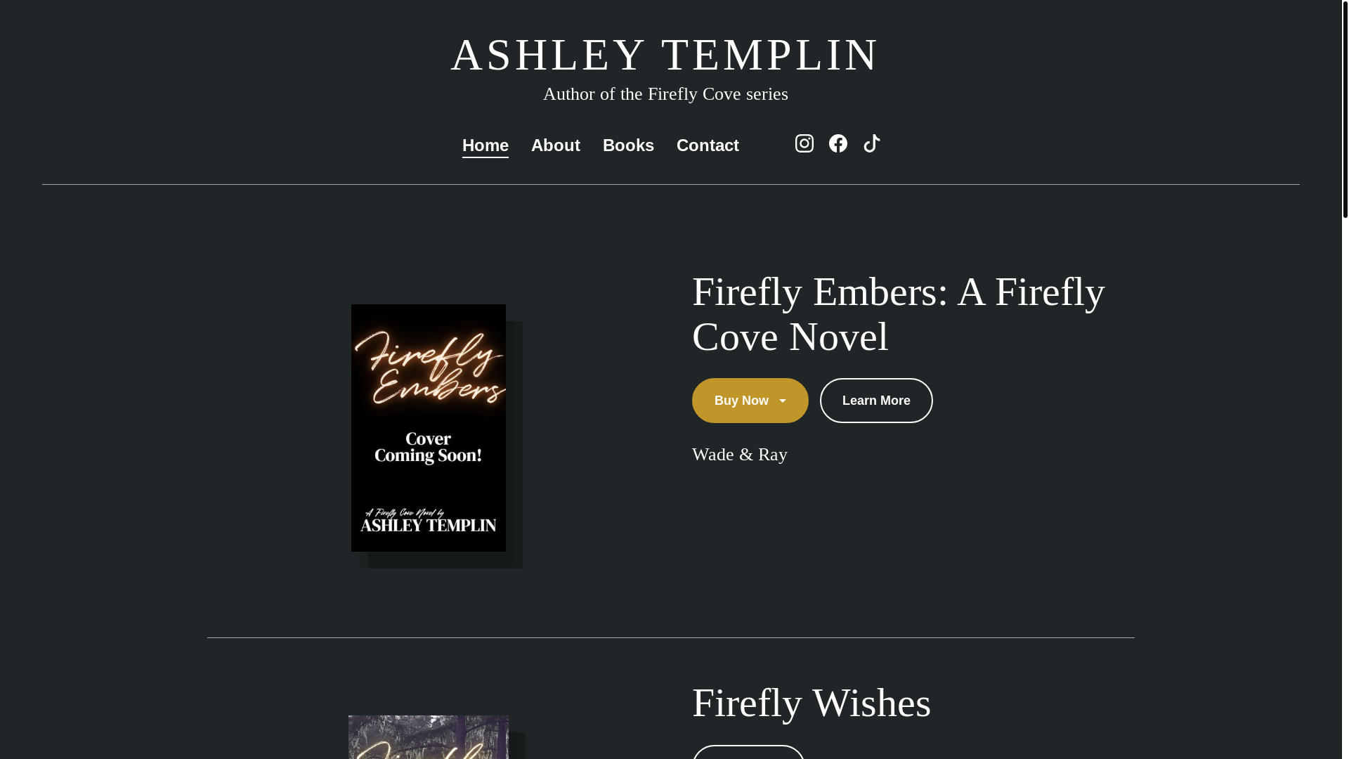 website screenshot of https://ashleytemplin.com/