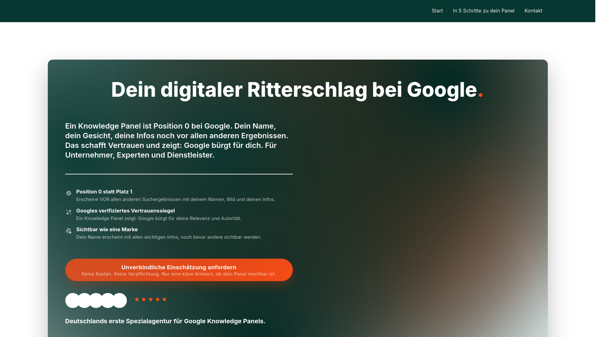 website screenshot of https://imagewerkagentur.de/