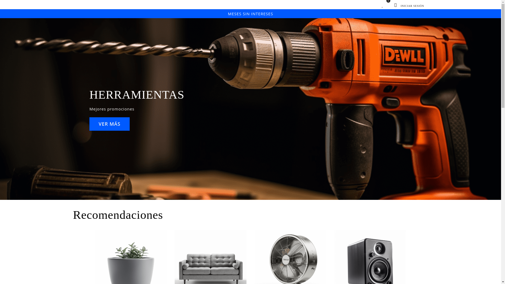 website screenshot of https://ferreteria-lagiralda.com.mx/