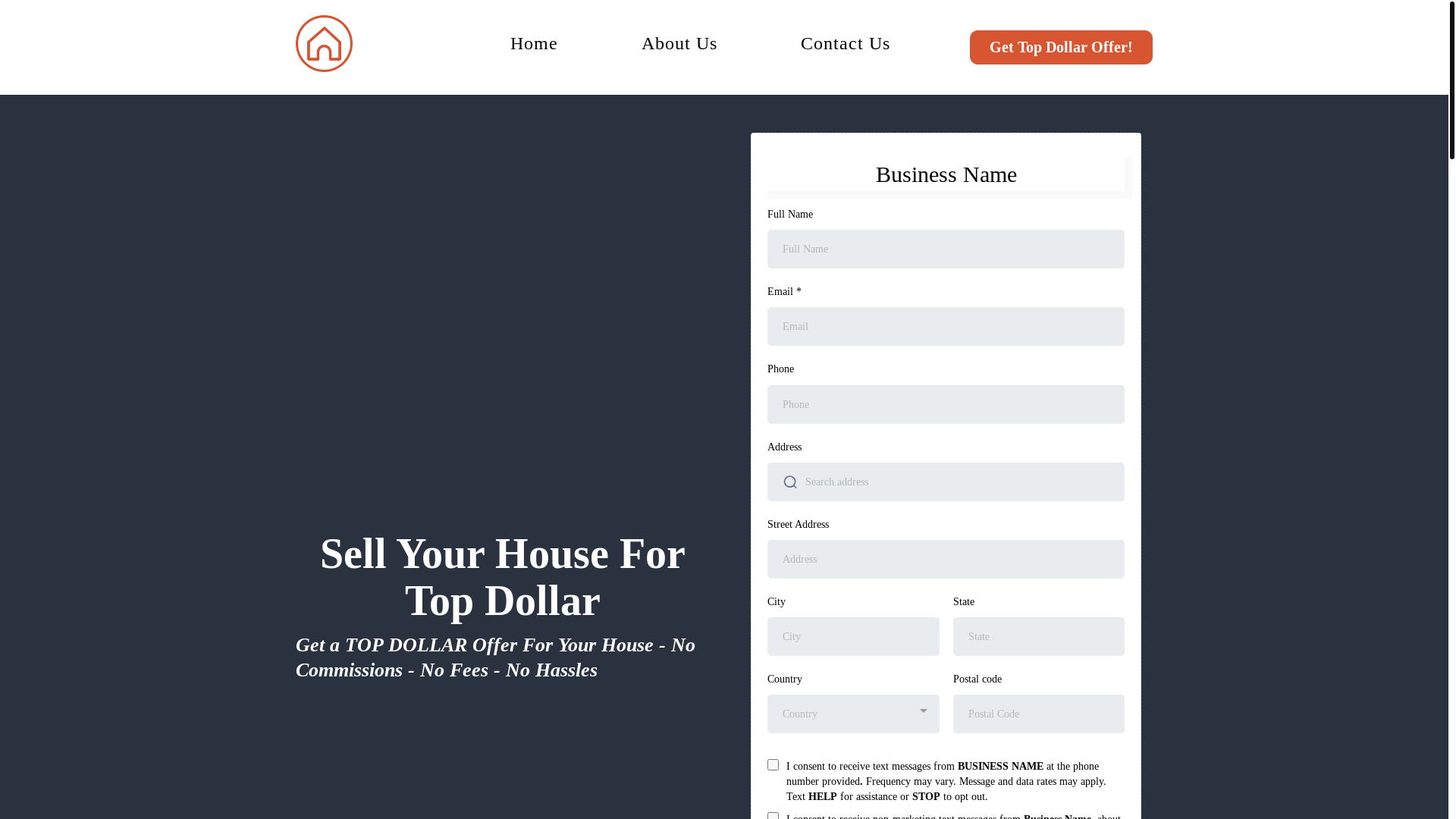 website screenshot of https://lookn4deelzrealestatellc.com/