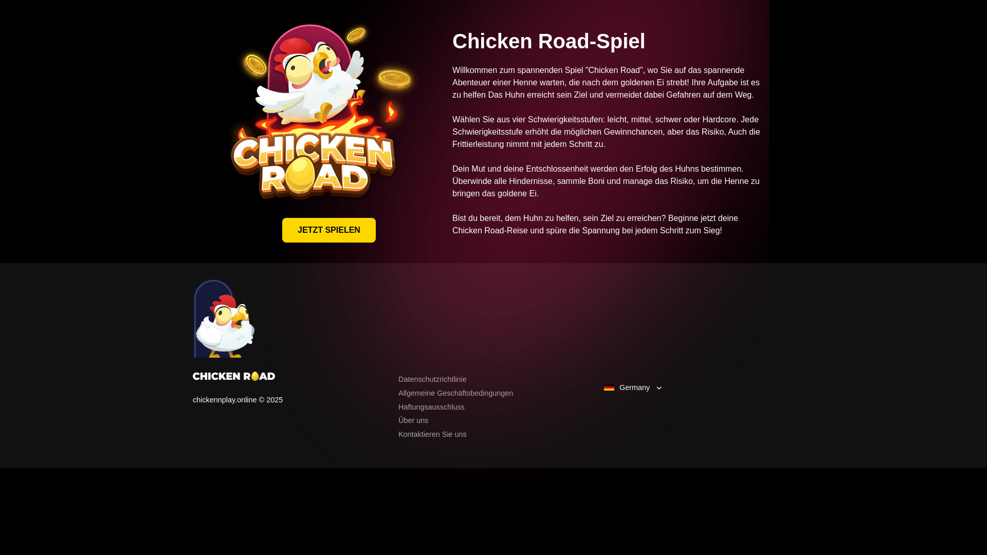 website screenshot of https://chickennplay.online/