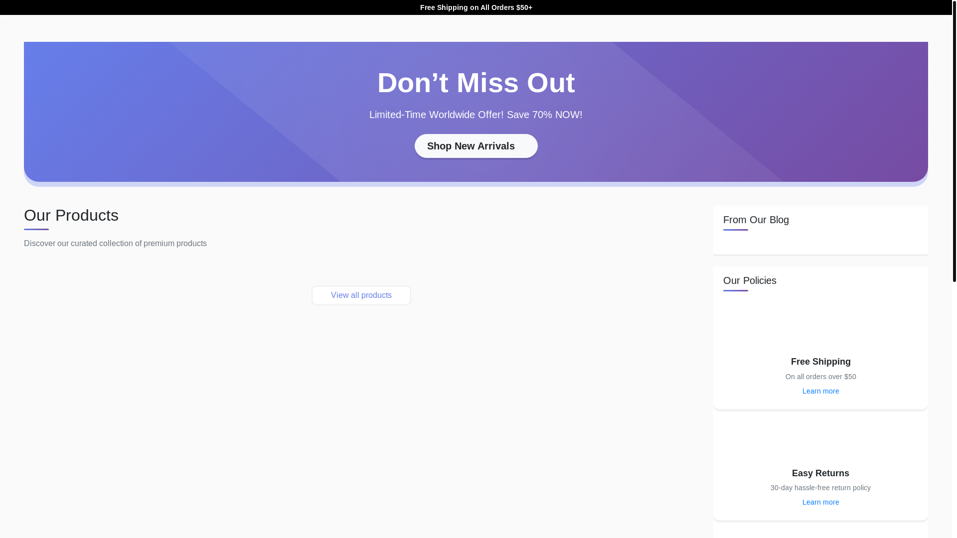 website screenshot of https://sanapulse.shop/