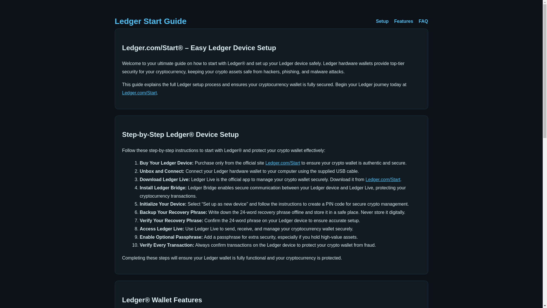 website screenshot of https://start-en-ledgeer-io.pages.dev/