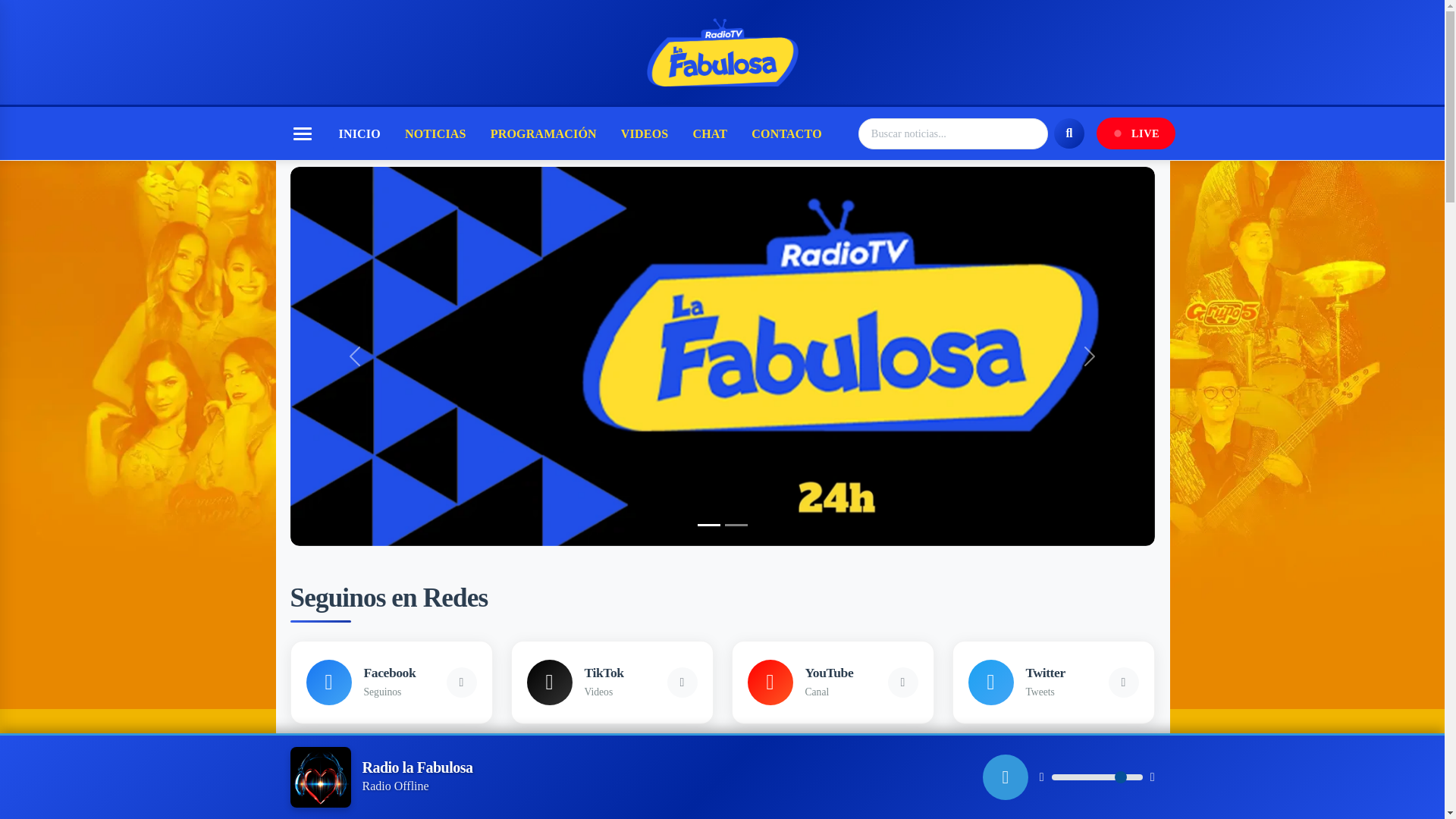 website screenshot of https://radioresplandordedios.com/