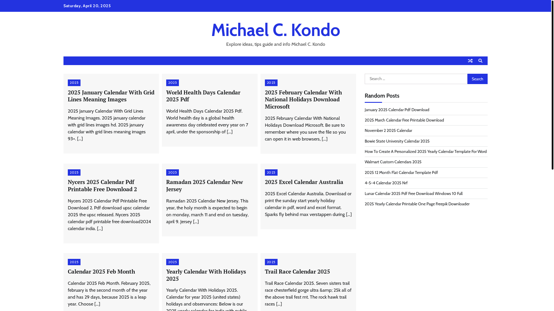 website screenshot of https://michaelckondo.pages.dev/
