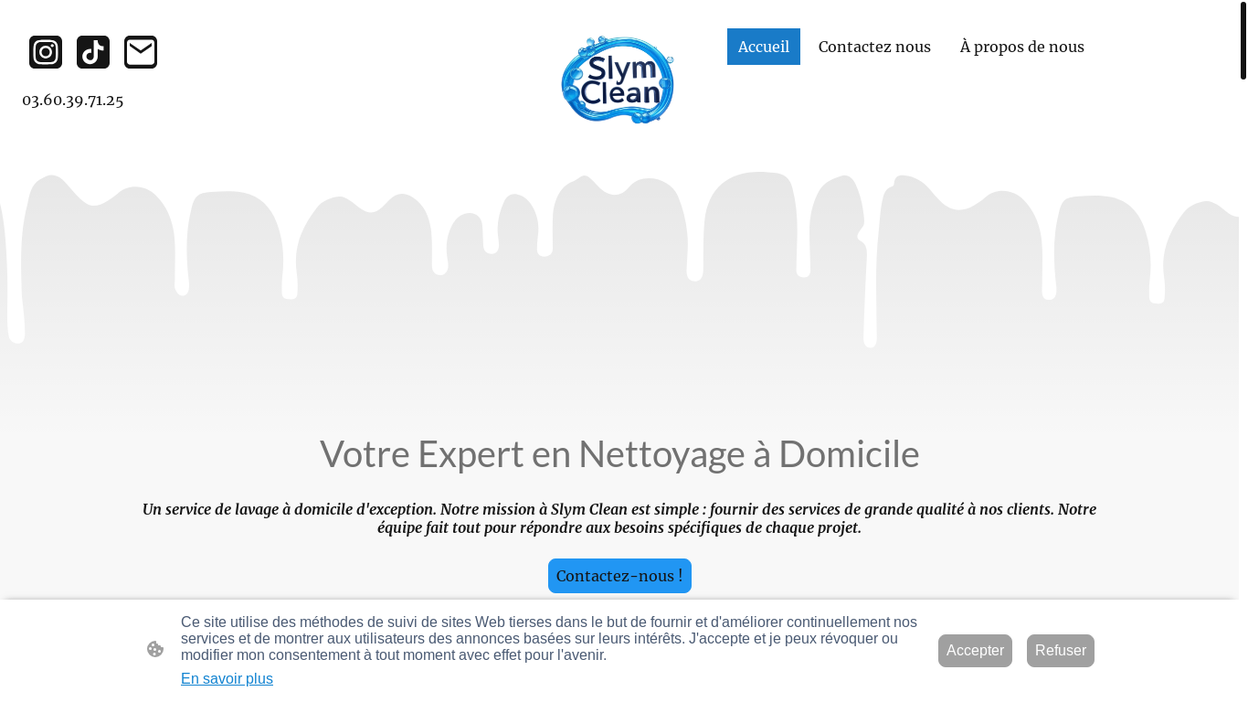 website screenshot of https://slymclean.fr/