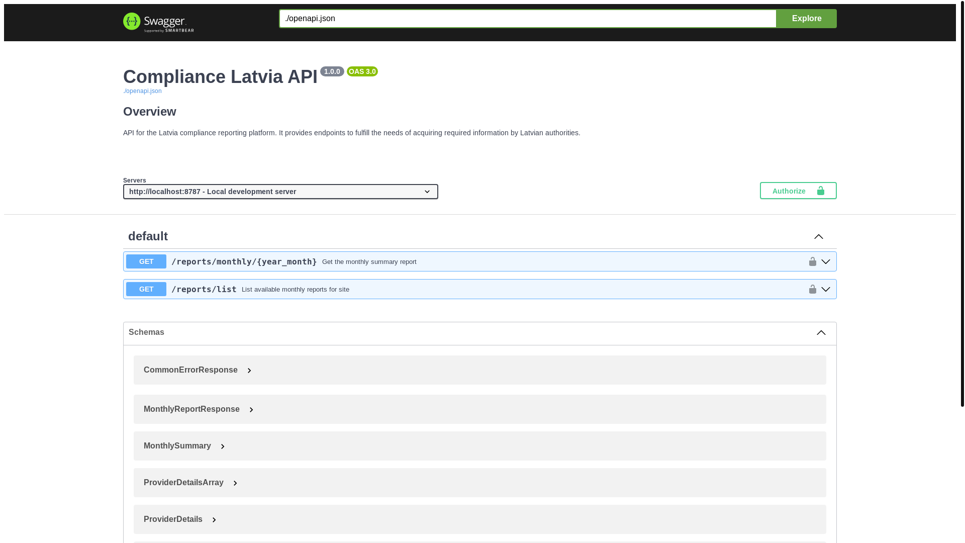 website screenshot of https://compliance-latvia-foxtail-router-openapi.pages.dev/