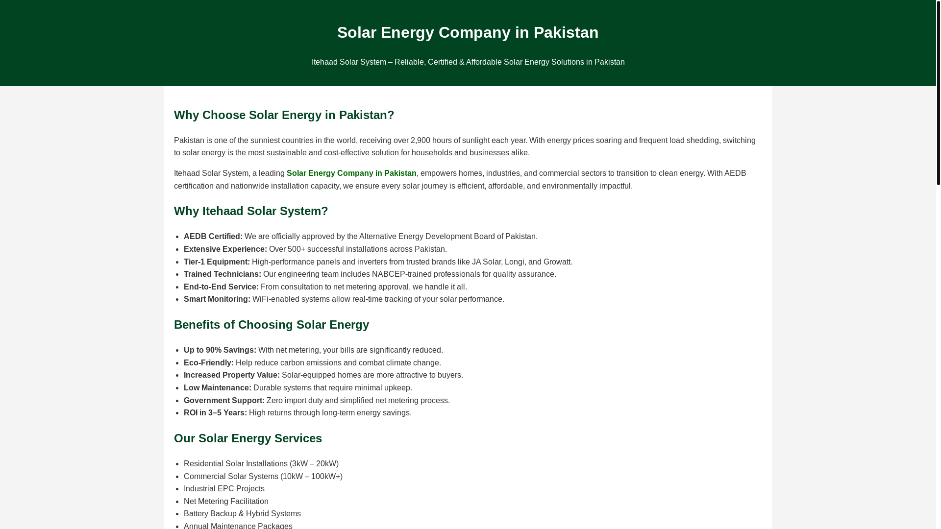 website screenshot of https://solar-energy-company-in-pakistan.pages.dev/
