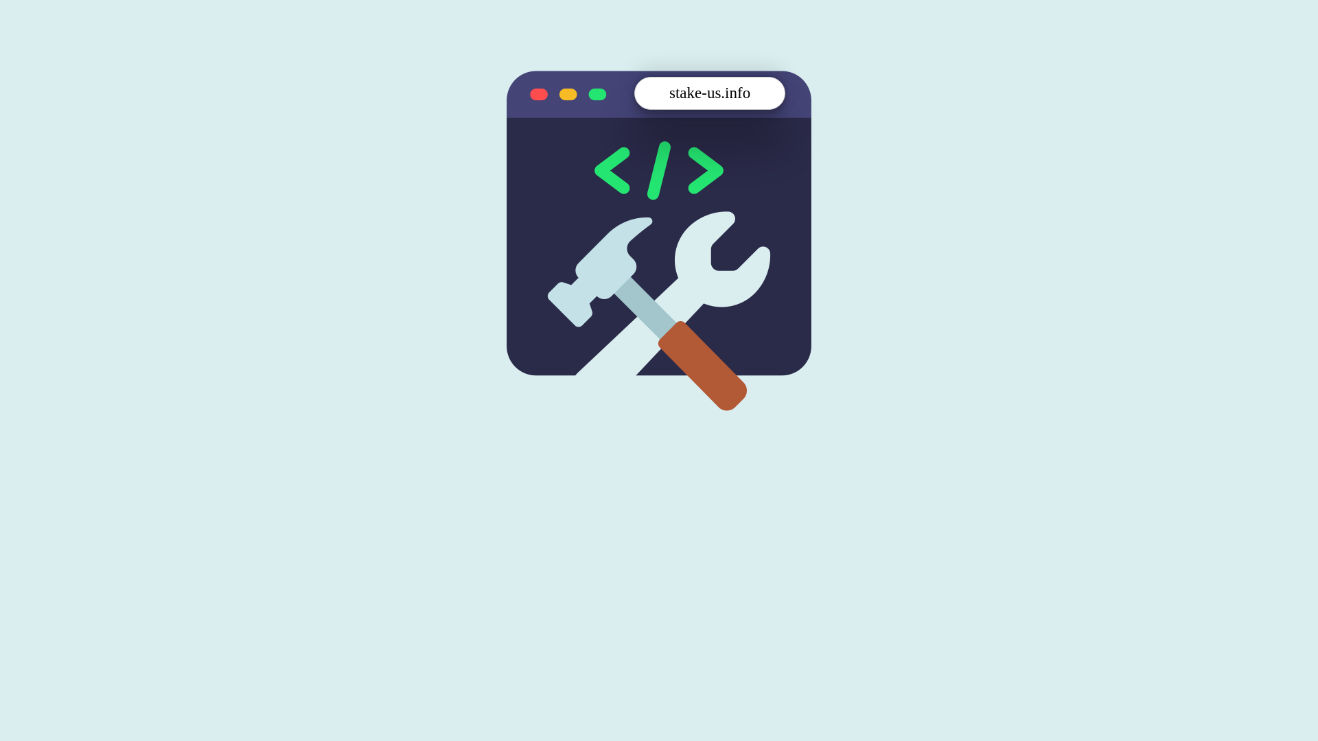 website screenshot of https://stake-us.info/