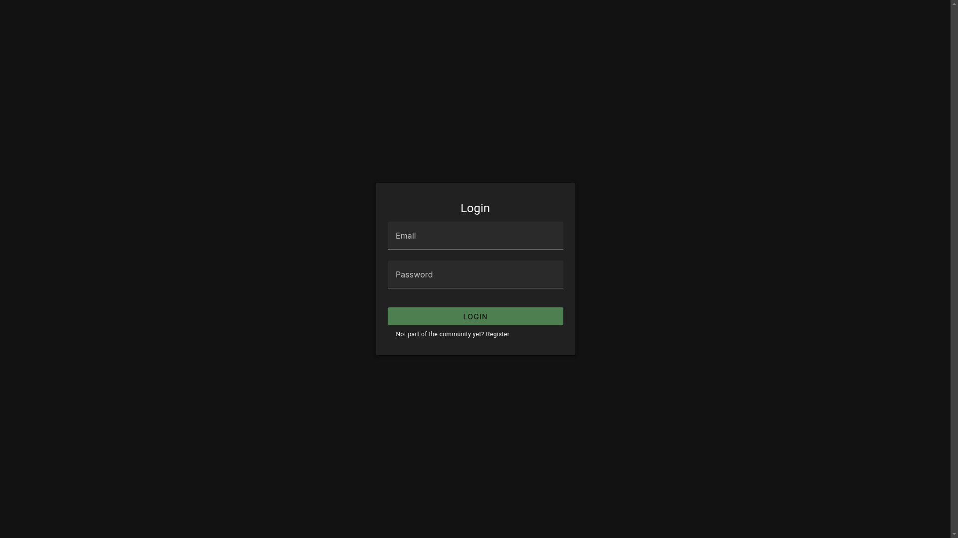 website screenshot of https://coshub-vuetify.pages.dev/