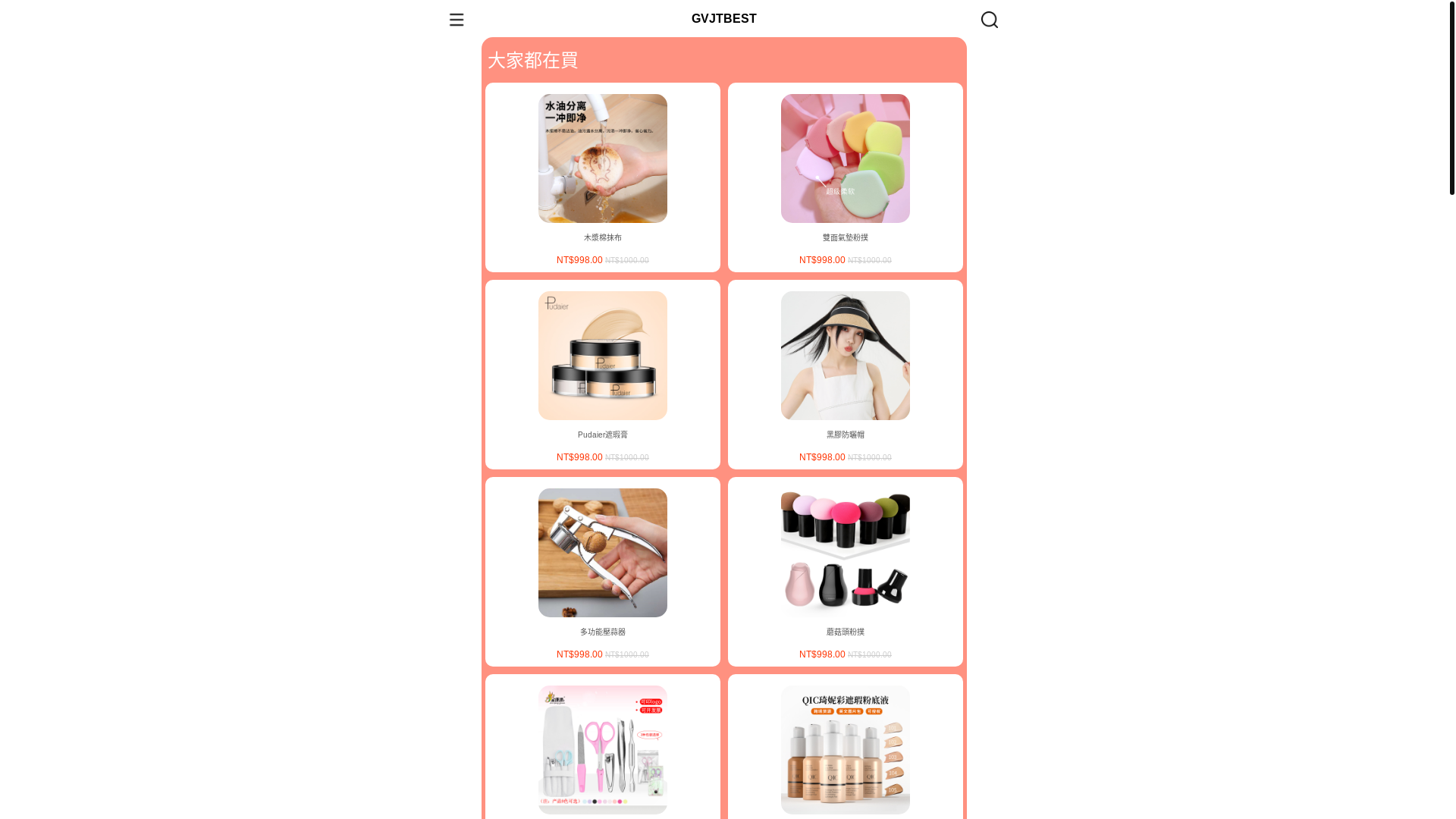 website screenshot of https://zfevb.xyz/