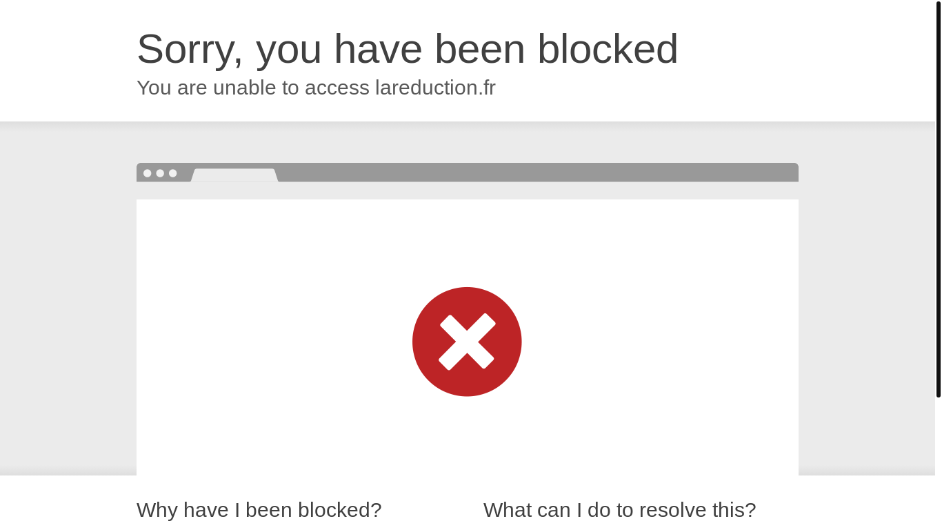 website screenshot of https://www.lareduction.fr/