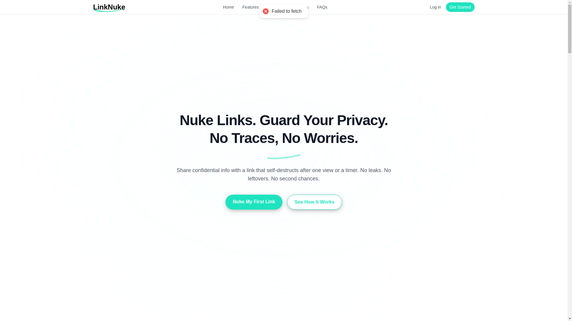 website screenshot of https://whynotship.me/