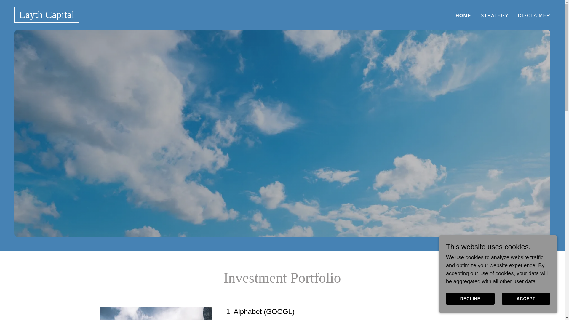 website screenshot of https://laythcapital.co.uk/