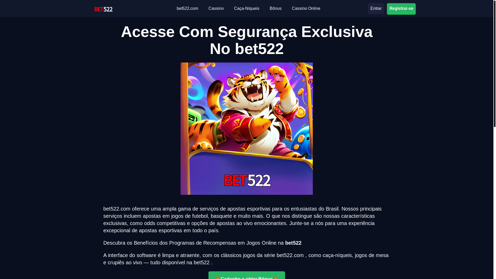 website screenshot of https://bet522aa.com/