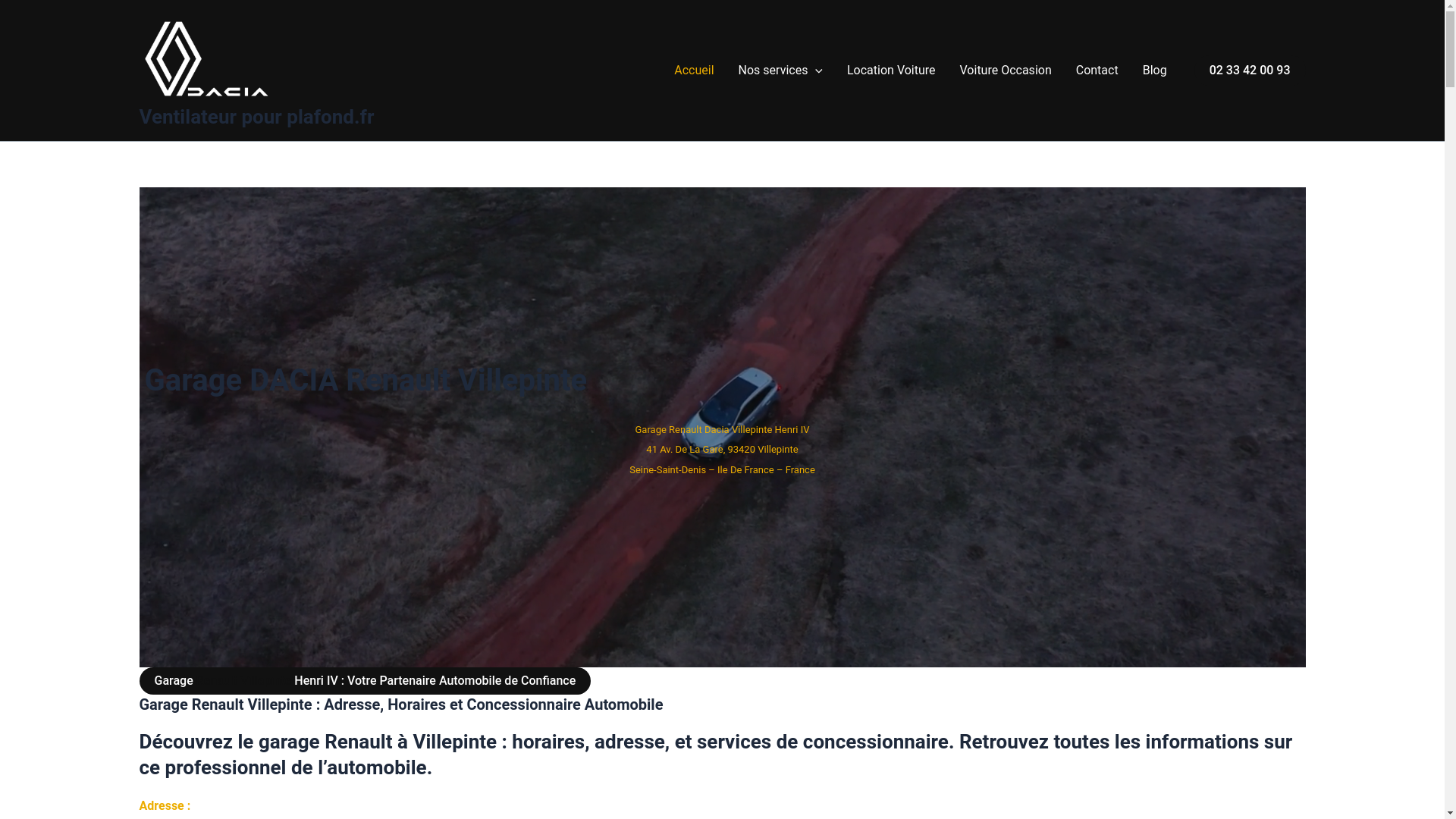 website screenshot of https://ventilateur-pour-plafond.fr/