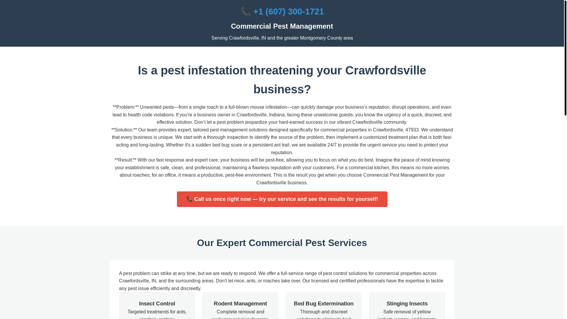 website screenshot of https://commercial-pest-management-crawfordsville-in.pages.dev/