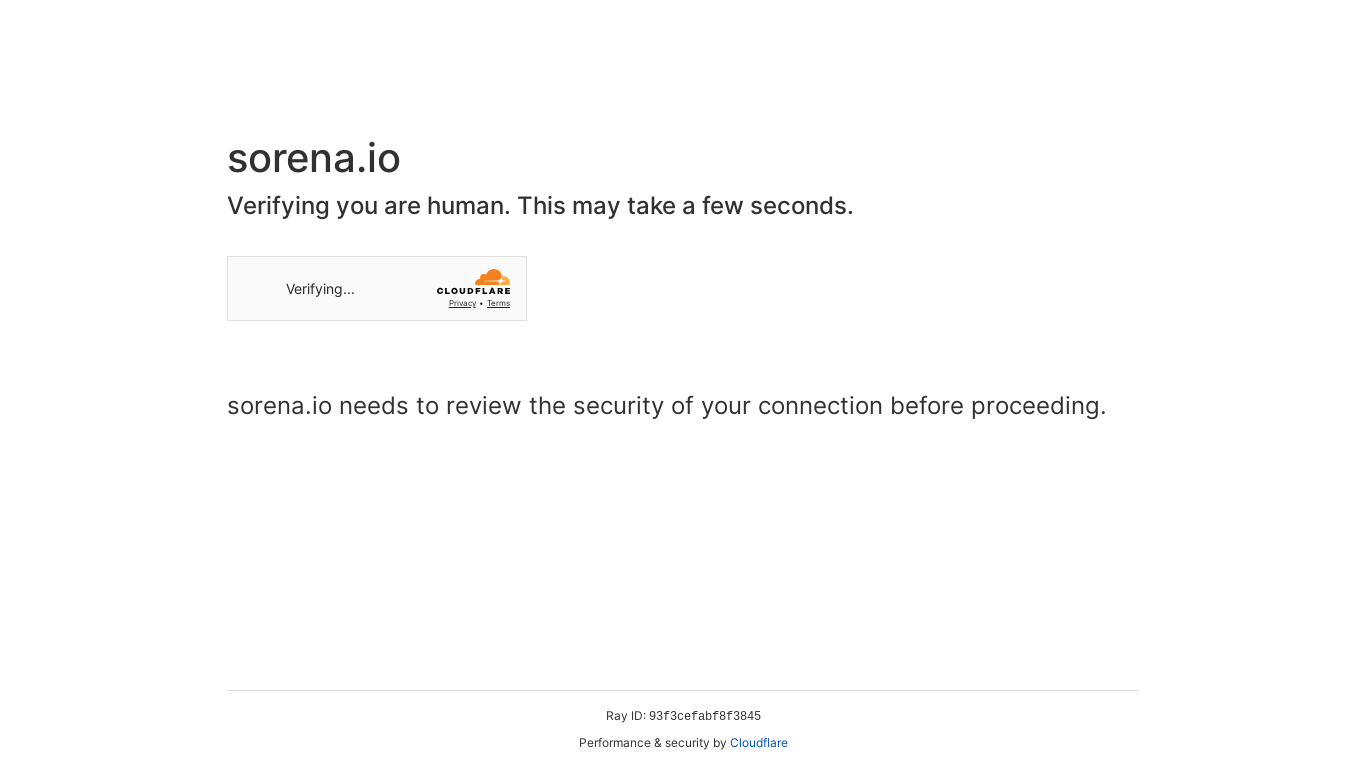 website screenshot of https://sorena.io/