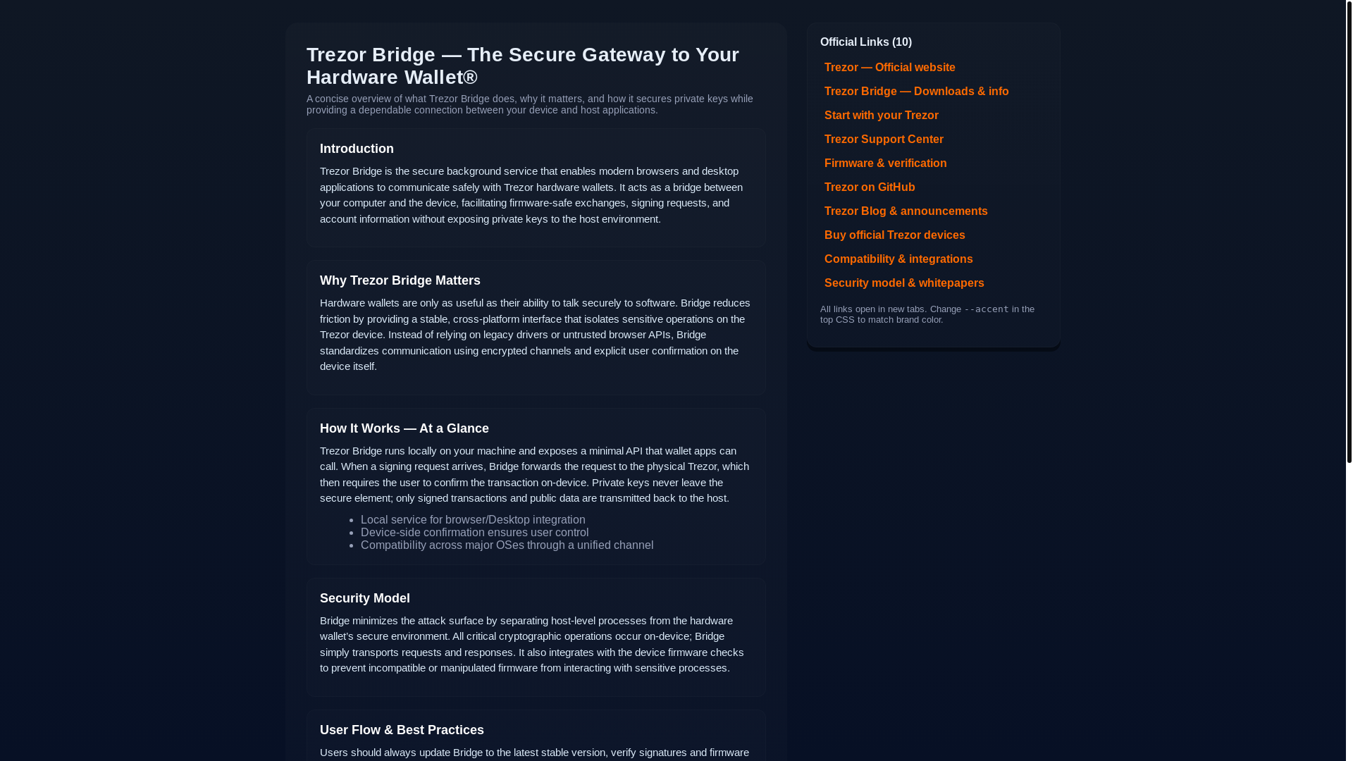 website screenshot of https://bridge-trezar-en-bee.pages.dev/