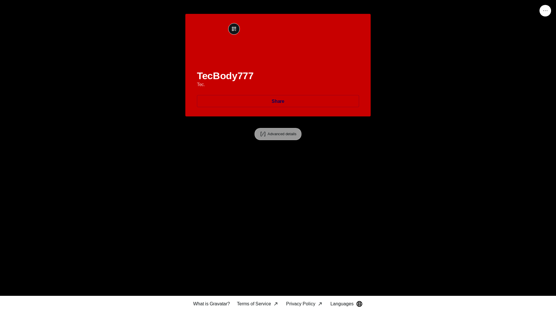 website screenshot of https://tecbody777.link/