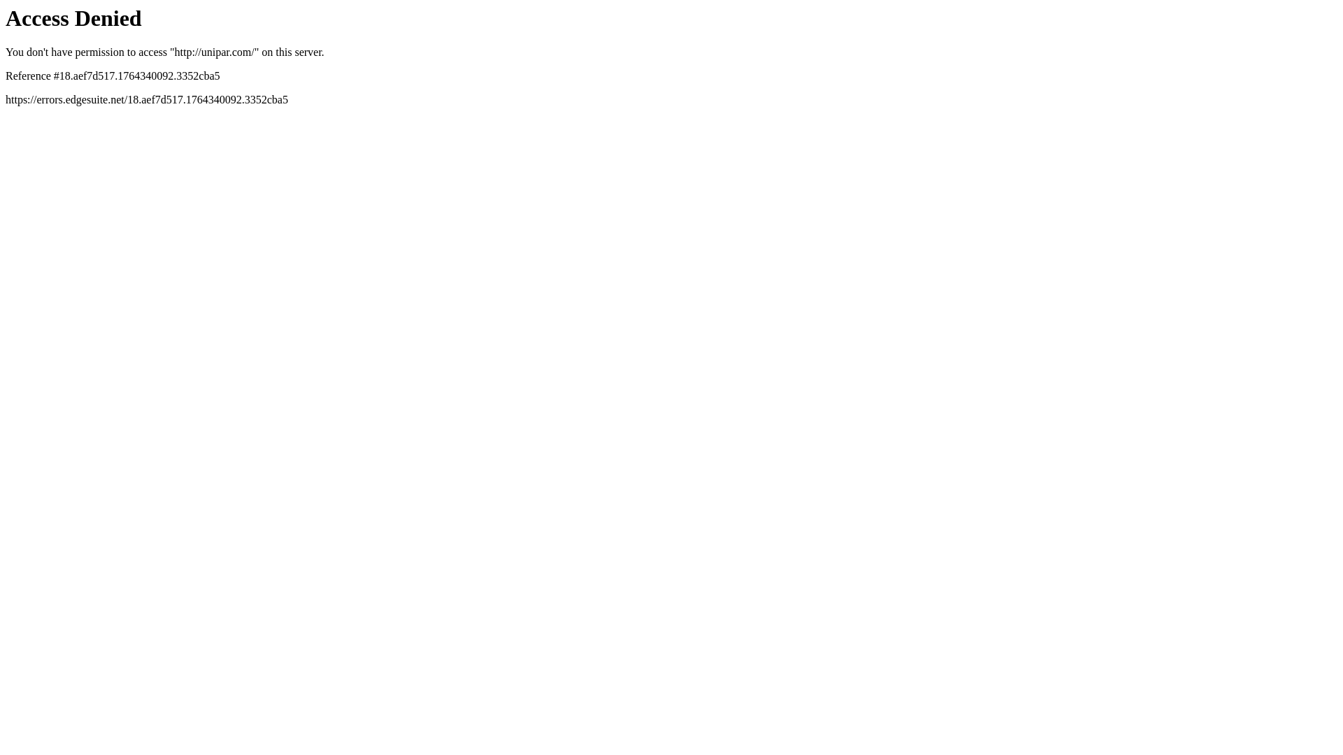 website screenshot of https://unipar.com/