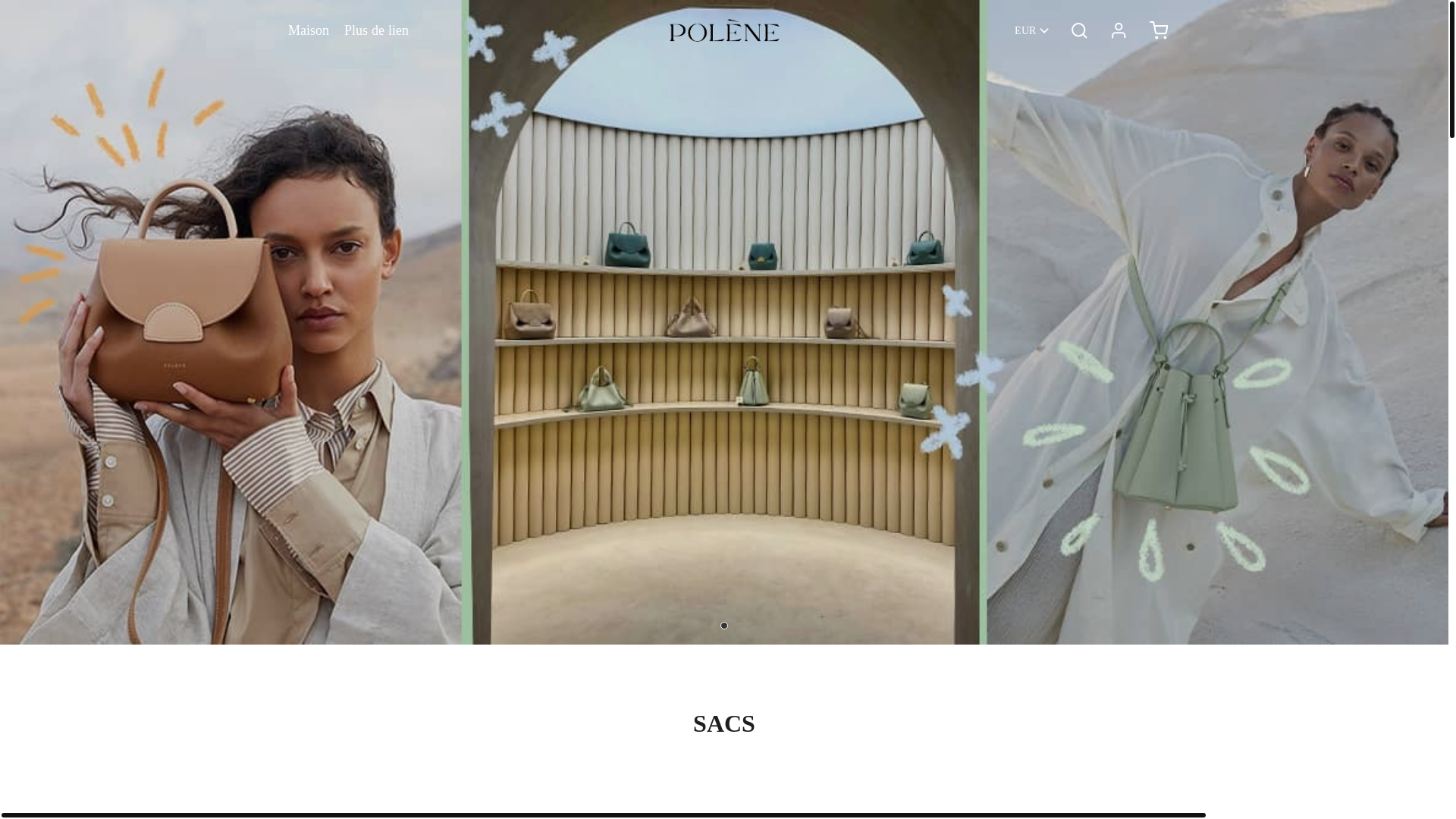website screenshot of https://polene-paris-fr.app/