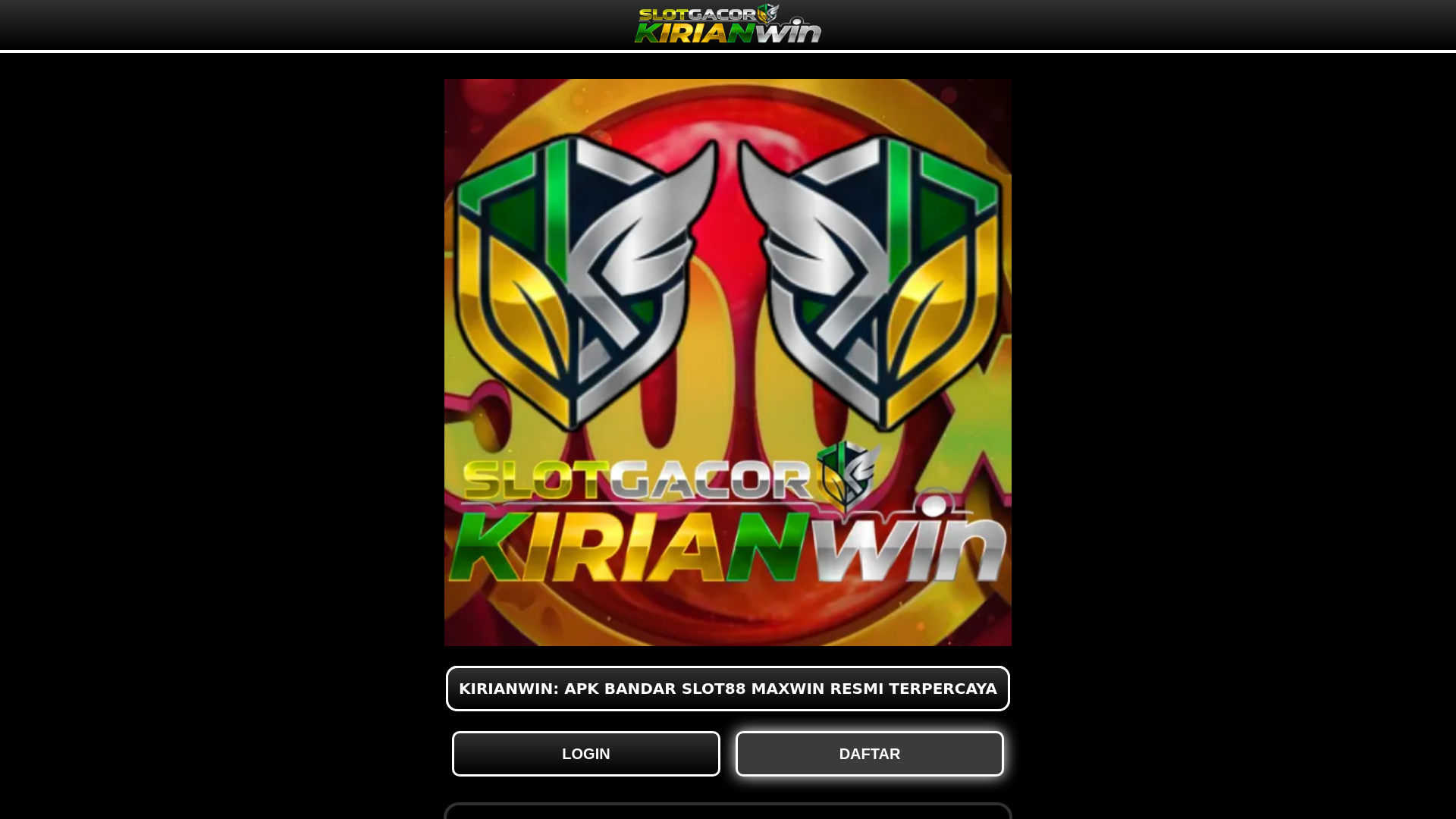 website screenshot of https://kirianwin.pages.dev/