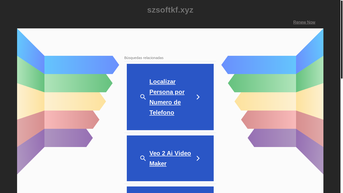 website screenshot of https://szsoftkf.xyz/
