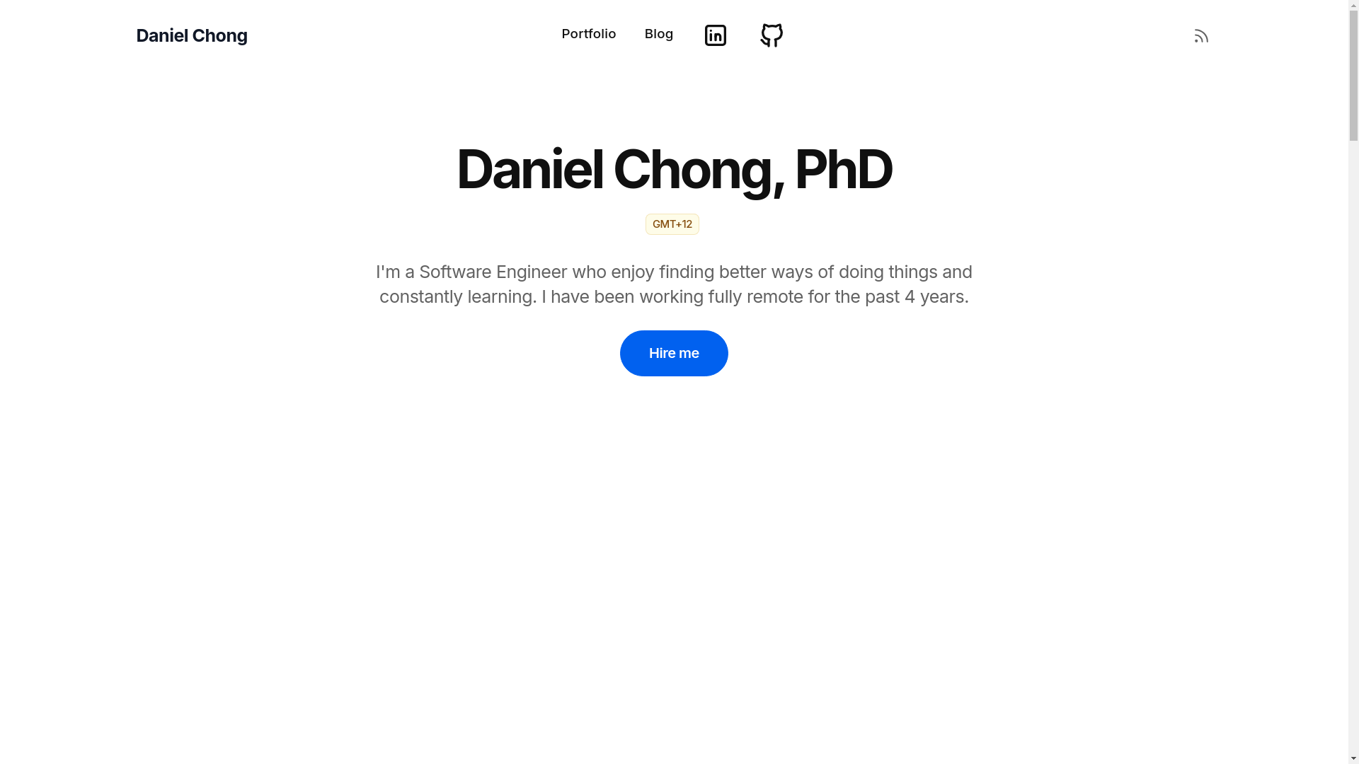 website screenshot of https://danielchongphd-astro.pages.dev/