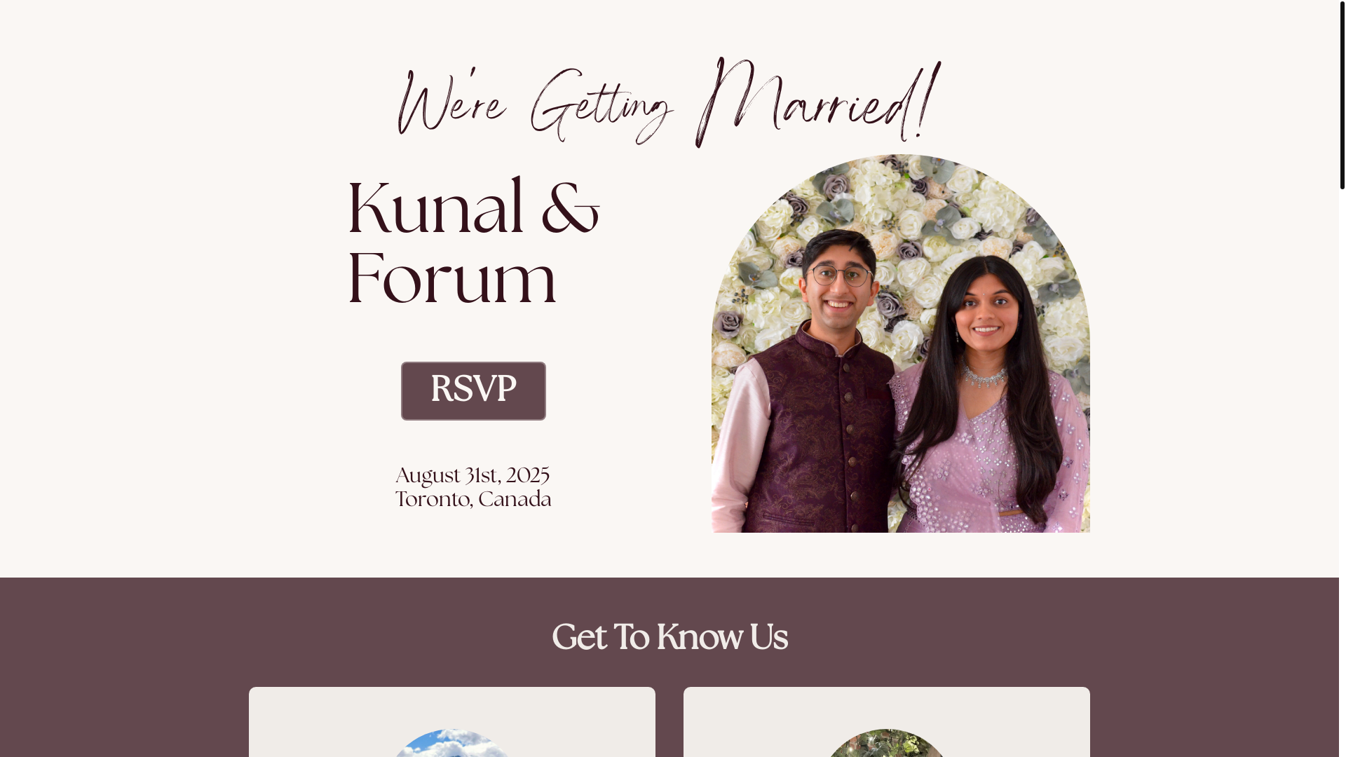 website screenshot of https://preview-weddingwebsite.pages.dev/