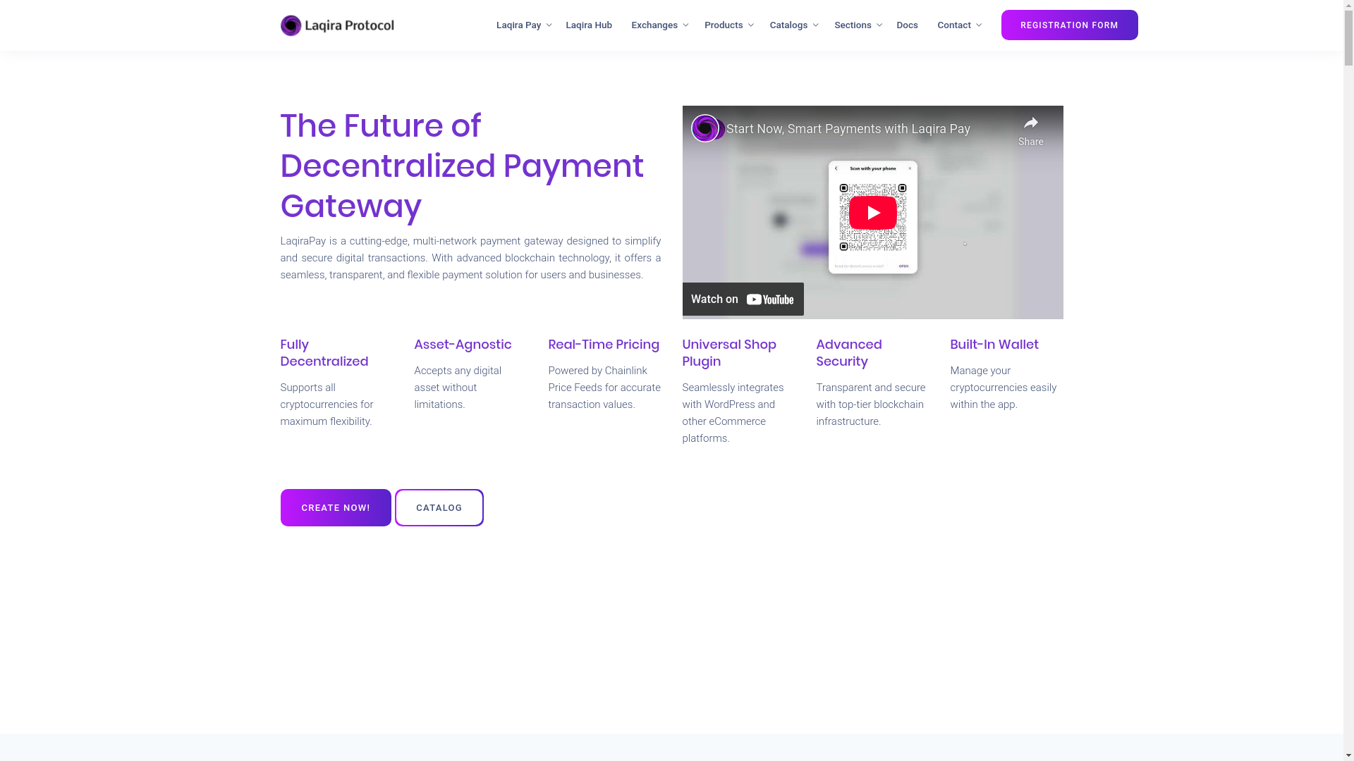 website screenshot of https://laqira-v2.pages.dev/