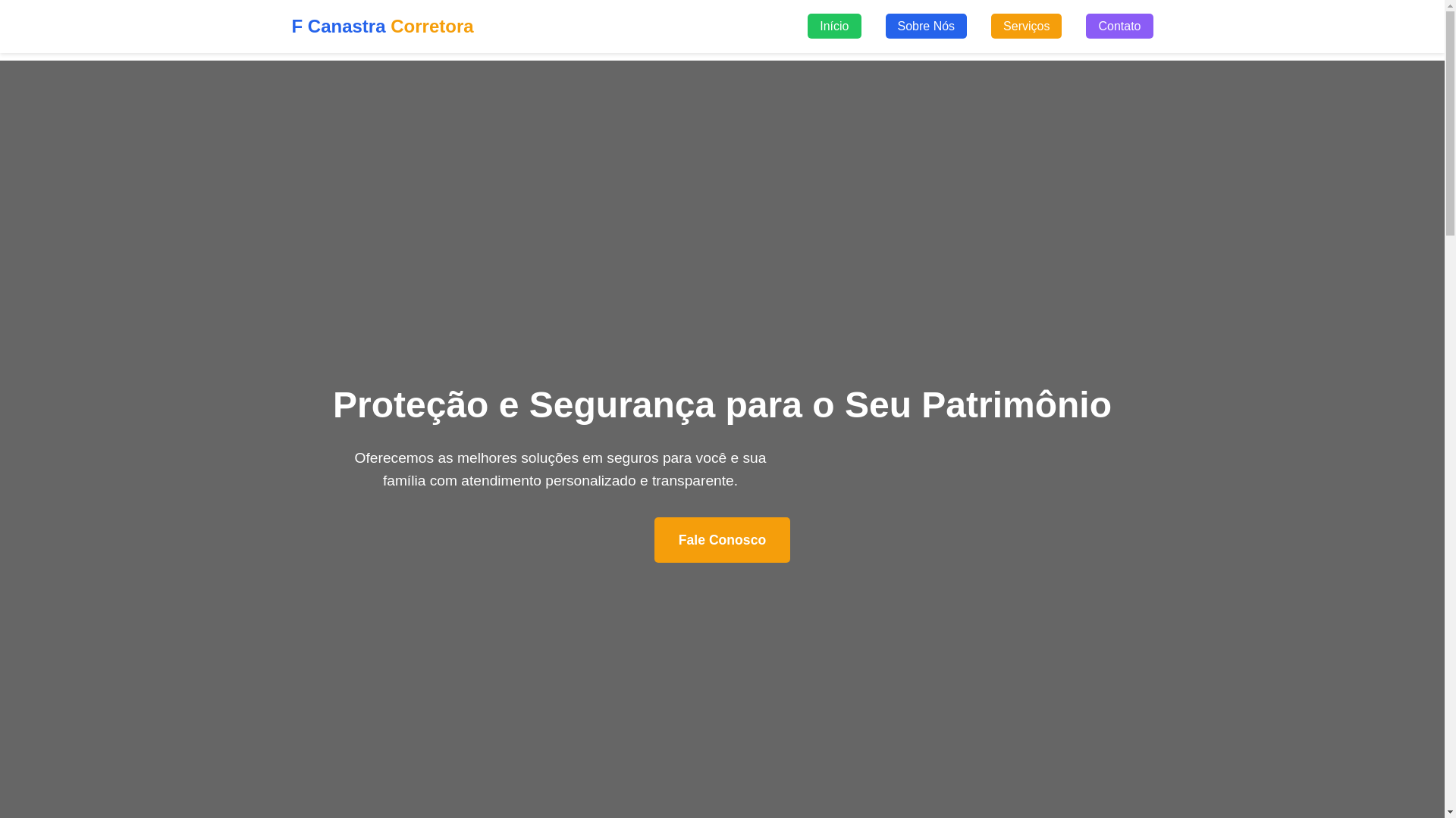 website screenshot of https://fcanastracorretora.com/