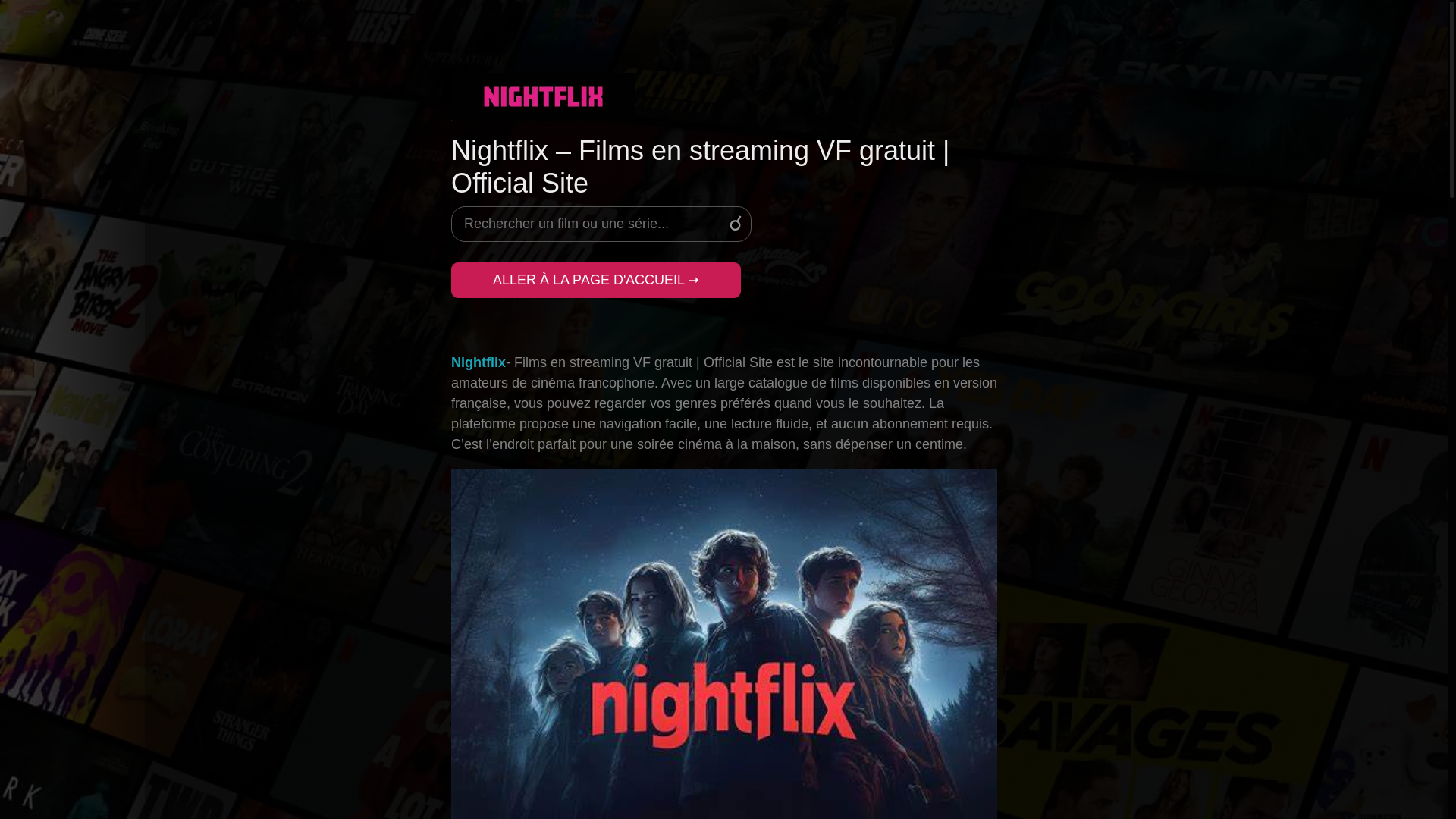 website screenshot of https://nightflix-cv-vb8.pages.dev/