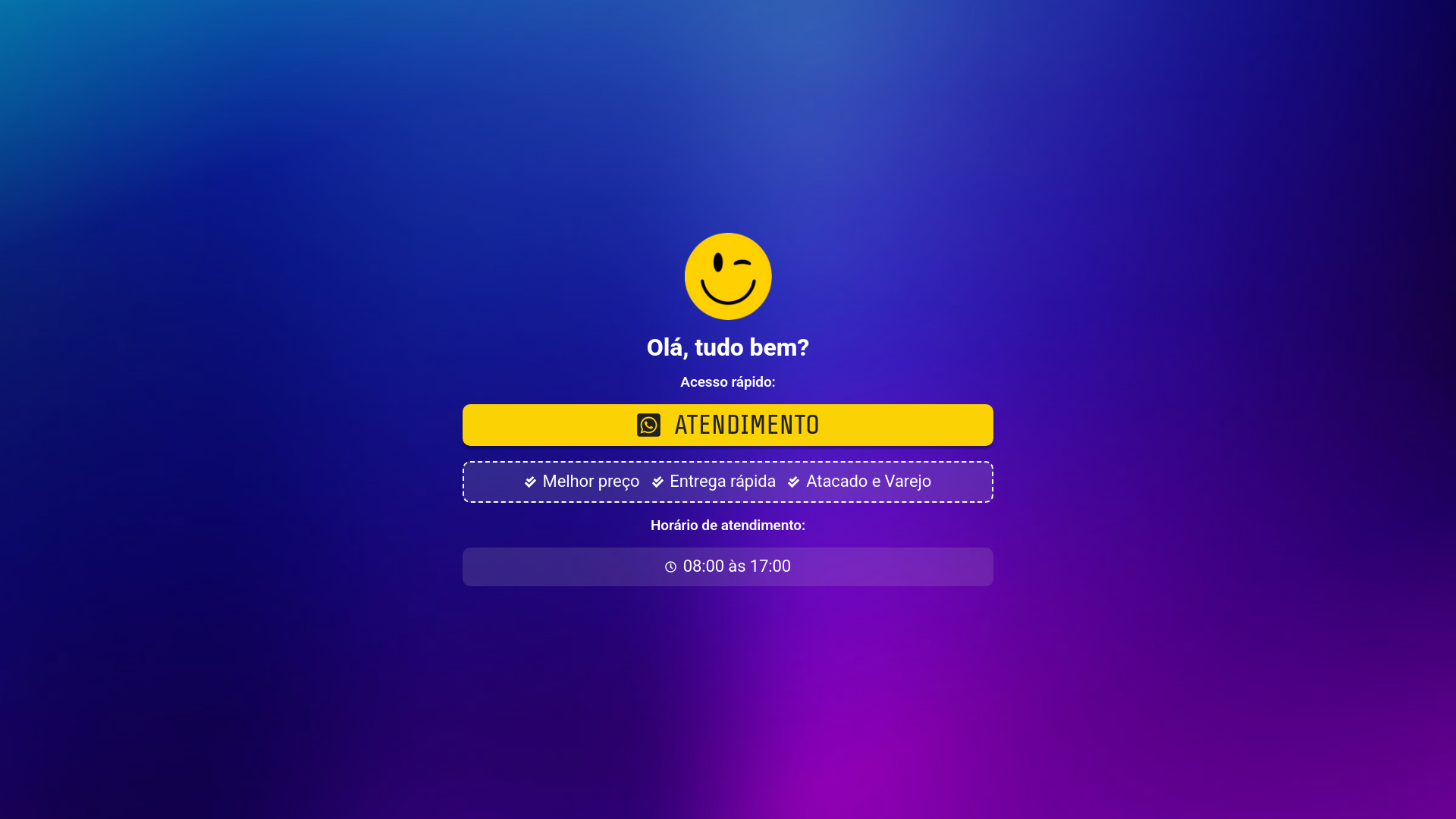 website screenshot of https://varejoeatacado.shop/