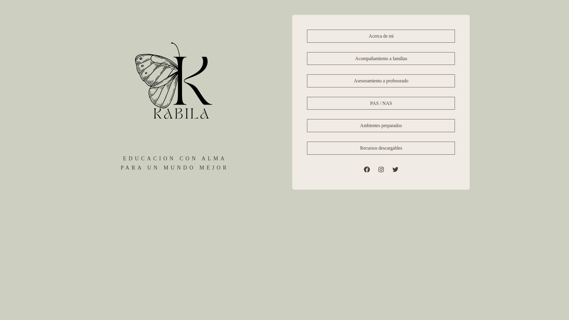 website screenshot of https://kabilaentrealas.com/